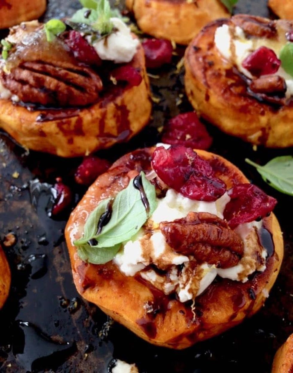 Roasted Sweet Potato Rounds