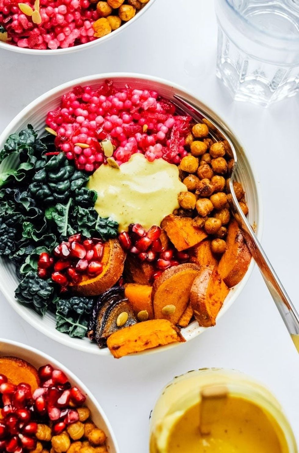 Roasted Veggie Buddha Bowls with Yum Sauce