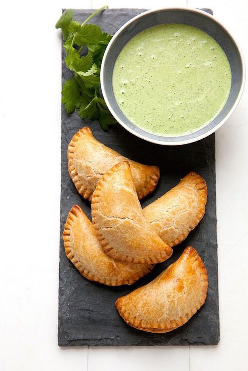 Roasted veggie empanadas