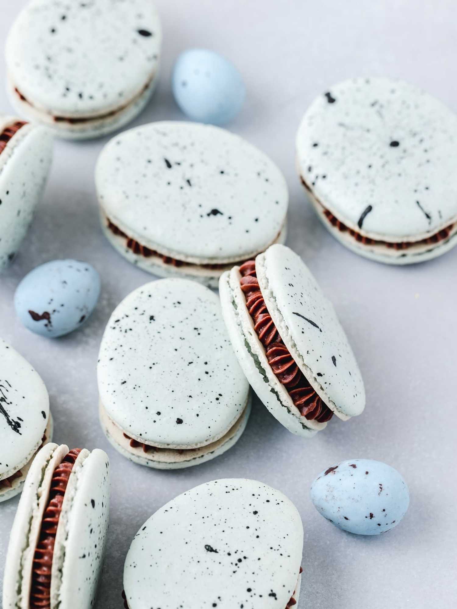 Robin's Egg Macarons easter recipe
