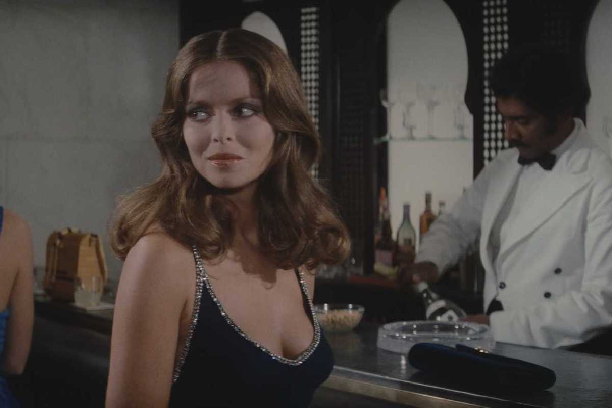 Roger Moore and Barbara Bach in The Spy Who Loved Me