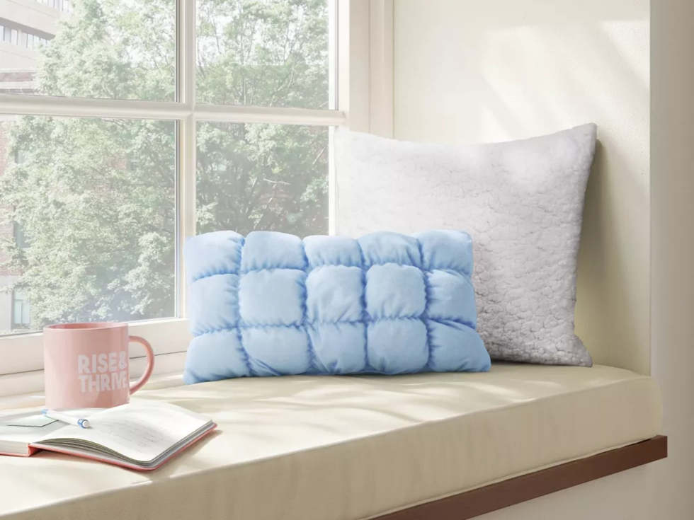 Room Essentials Lumbar Puffy Bread Pillow