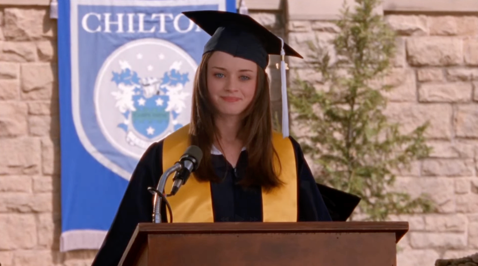 rory gilmore graduation