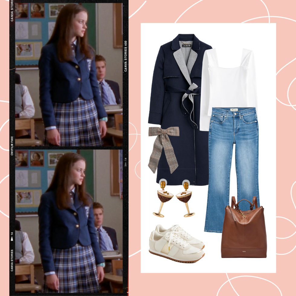 rory gilmore style name chilton uniform