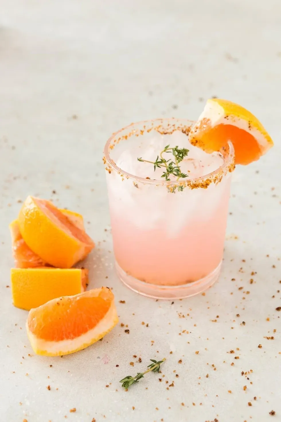 Ros\u00e9 Mezcal Paloma