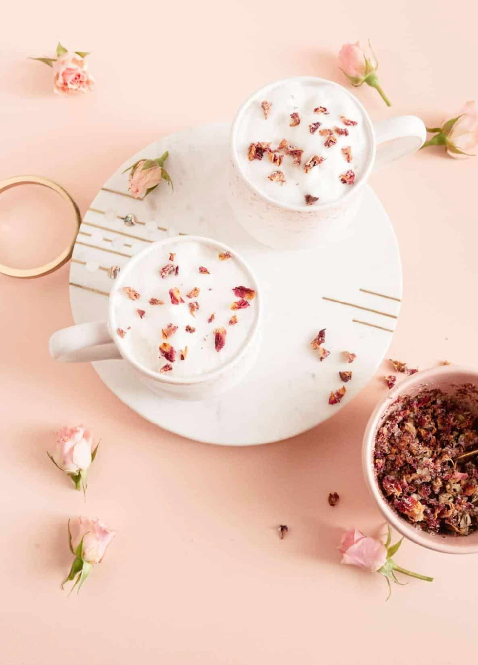 Rose Chai Latte
