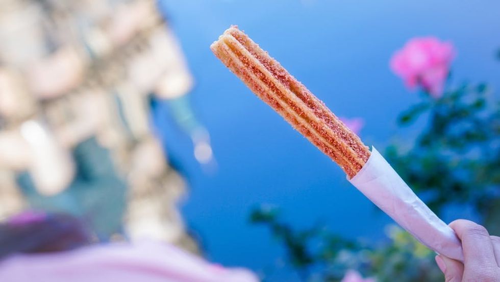 Rose Gold Churro Disneyland
