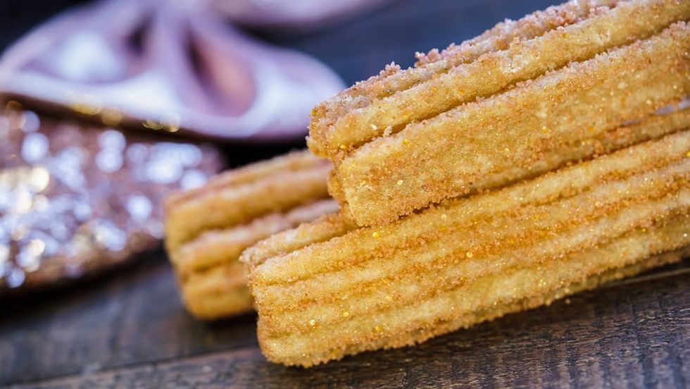 Rose GOld Churro Disneyland