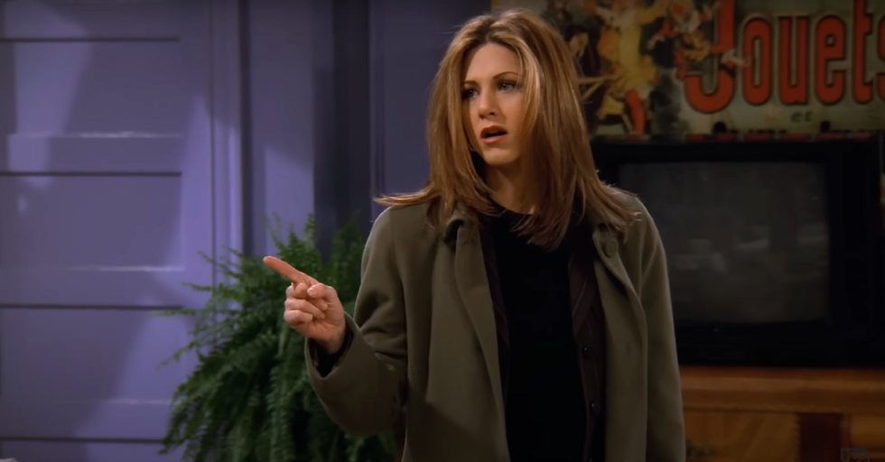 Ross and Rachel from Friends