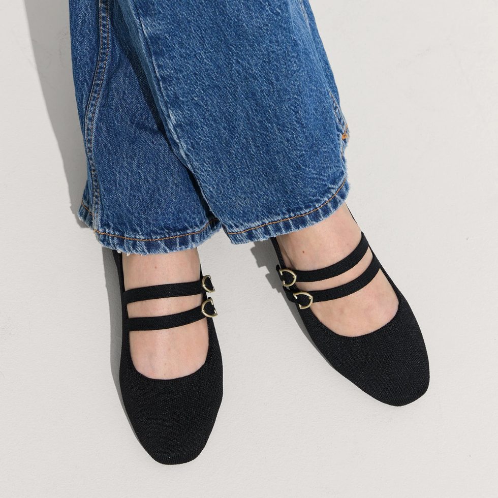 Rothy's The Double Buckle Mary Janes