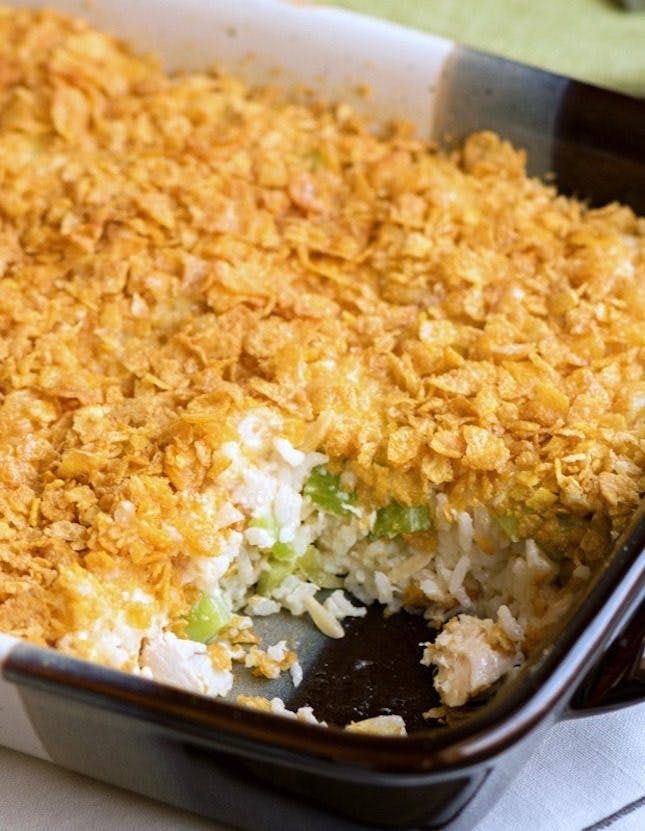 Rotisserie Chicken Casserole