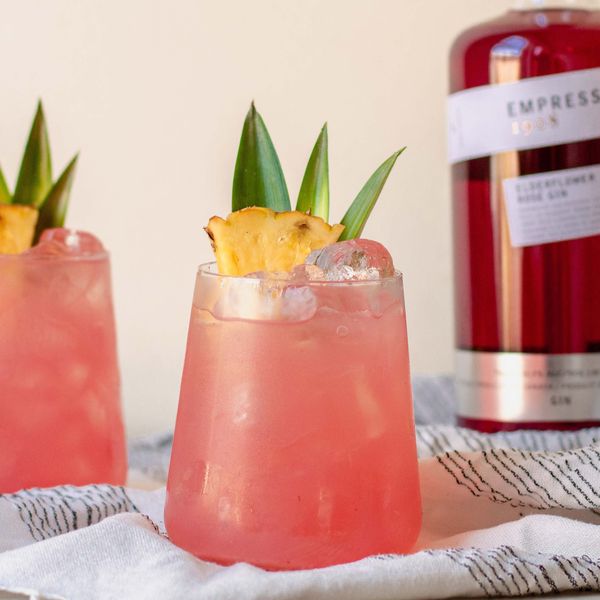 Royal Holiday cocktail recipe with empress gin