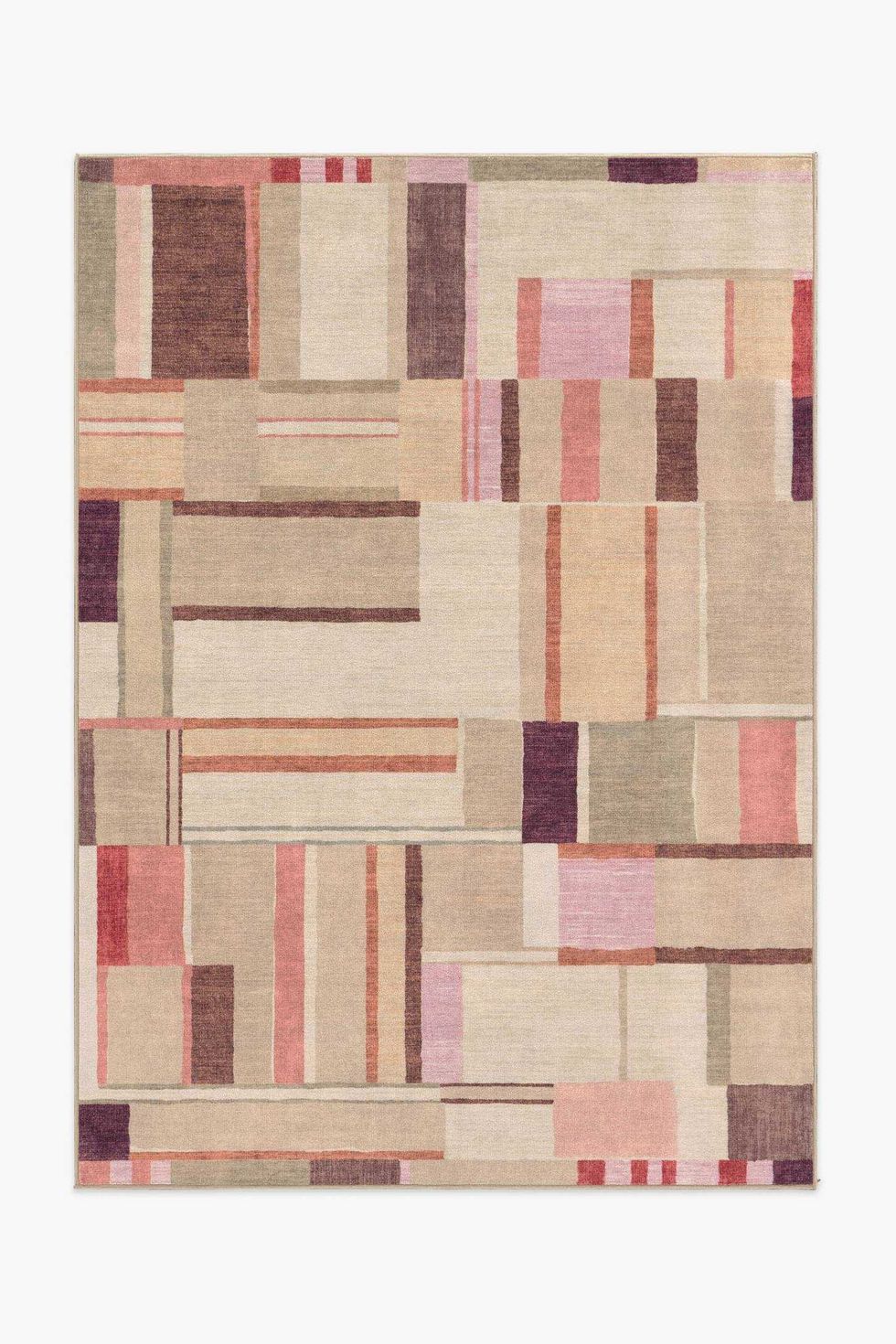 Ruggable Washable Color Block Stripe Winona Rug