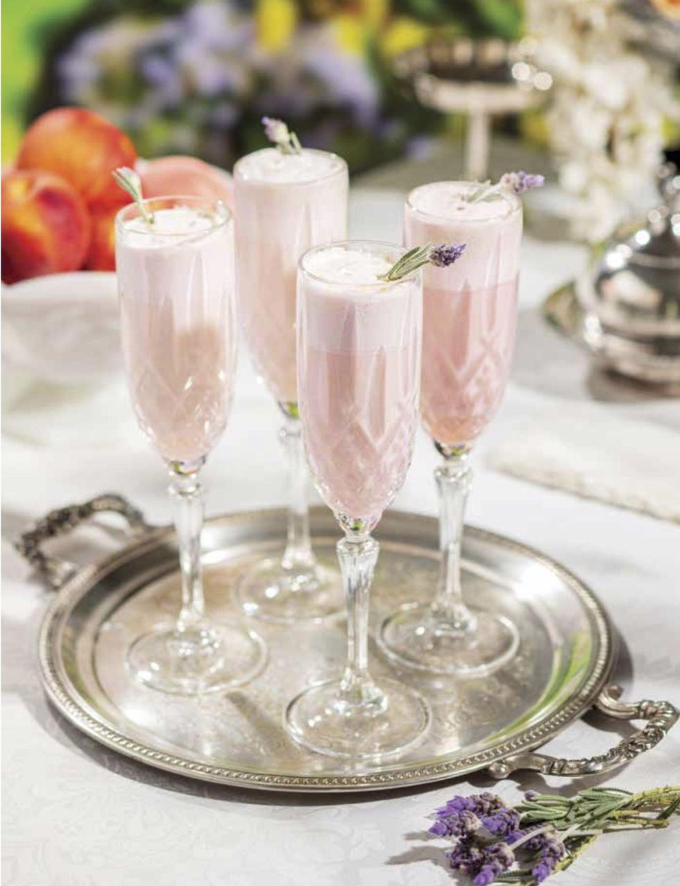 Rumor-Stirring Blueberry Lavender Fizz