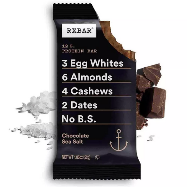 RXBAR Chocolate Sea Salt Protein Bars