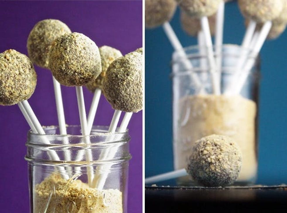 S\u2019mores Truffle Pops