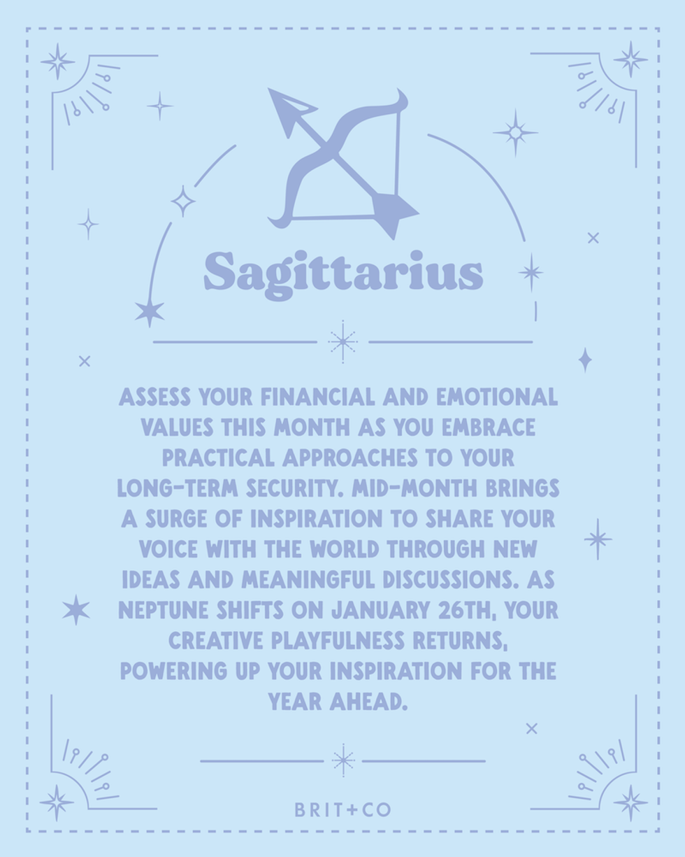 Sagittarius January Horoscope 2026