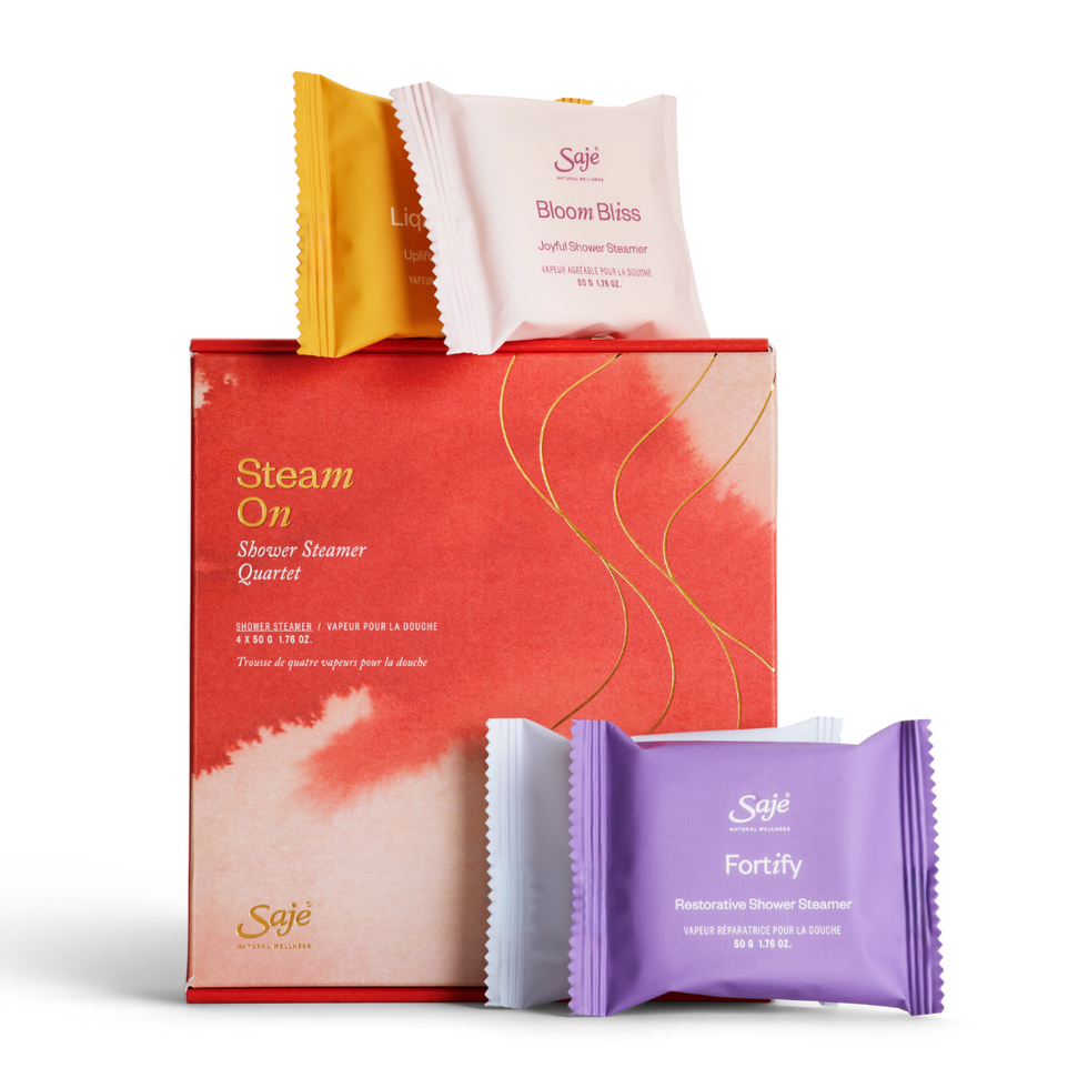 Saje Steam On Shower Steamer Quartet