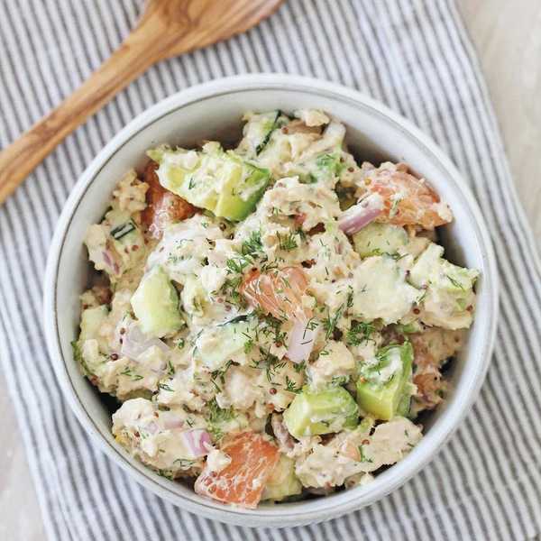 Salmon Avocado Salad