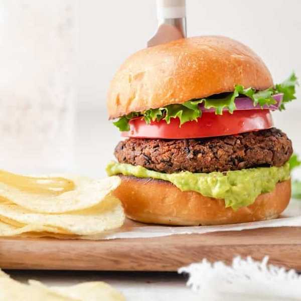 Salsa Black Bean Burger