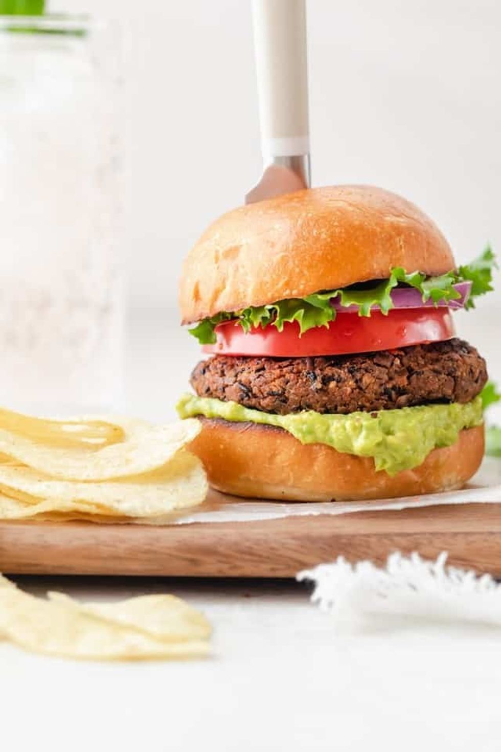 Salsa Black Bean Burger
