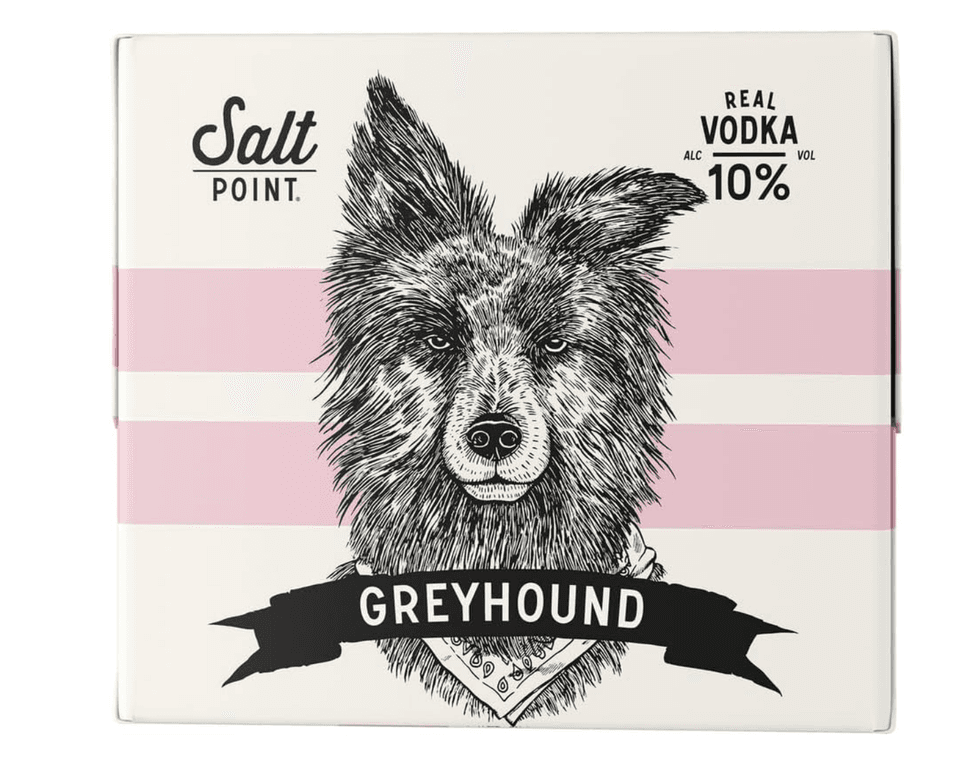 Salt Point Greyhound canned cocktail