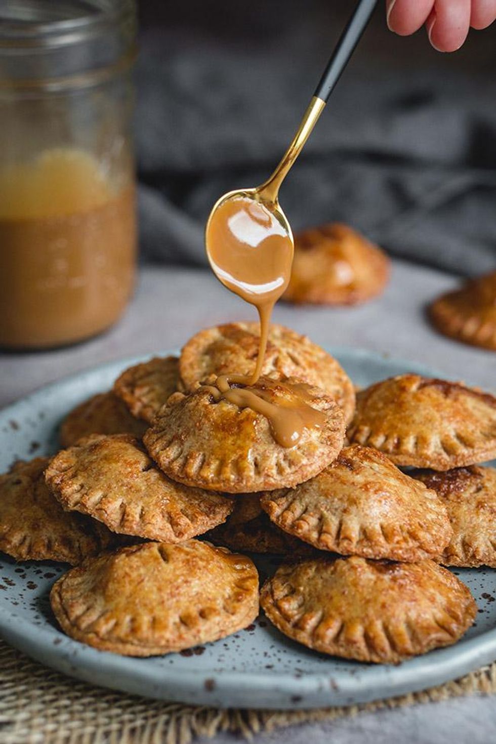 Salted Caramel Apple Pie Cookies