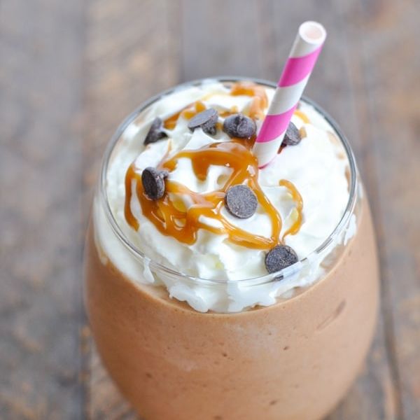 Salted Caramel Mocha Protein Shake