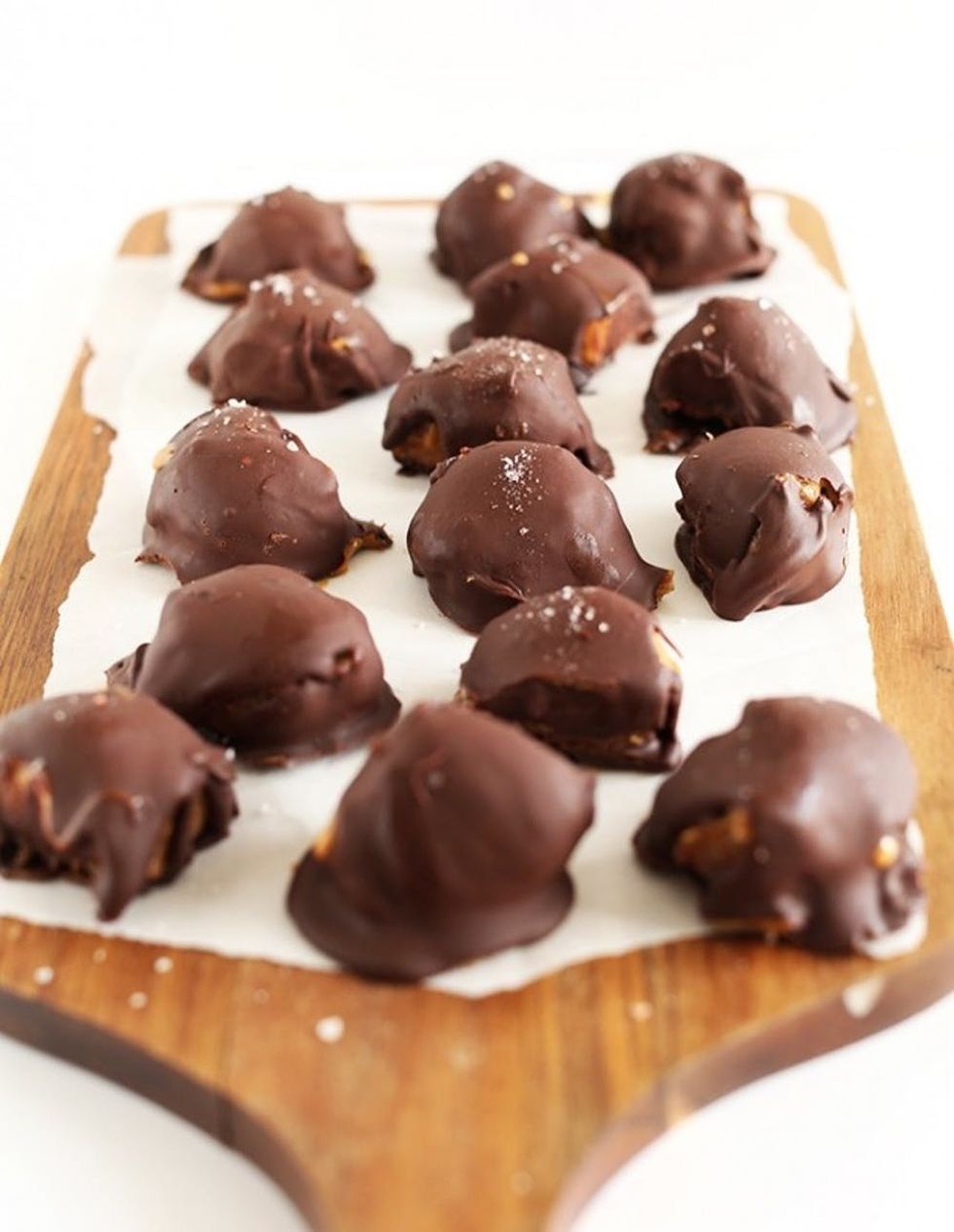 Salted Caramel Peanut Butter Truffles Easy Snacks