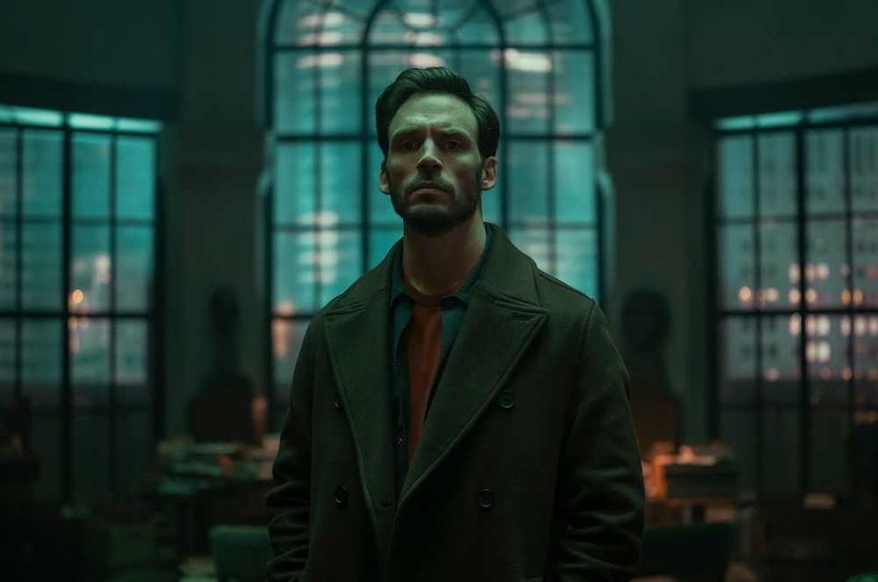 Sam Claflin in Harlan Coben's Lazarus on Prime Video