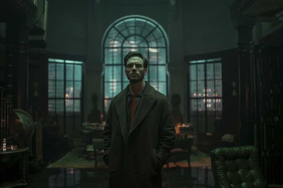 Sam Claflin in 'Lazarus' on Prime Video