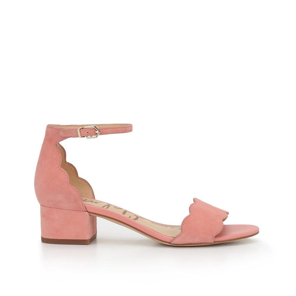 Sam Edelman Inara Scalloped Block Heel Sandal