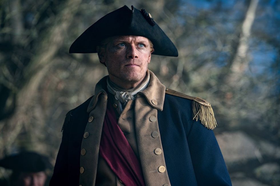 Sam Heughan in Outlander Is season 8 of Outlander out yet?
