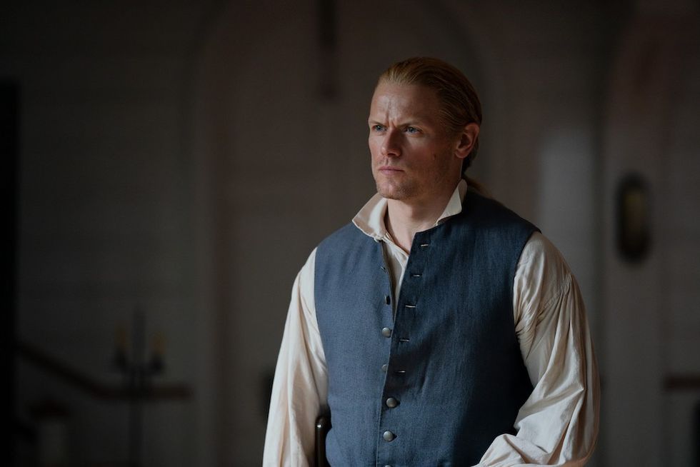 Sam Heughan in Outlander