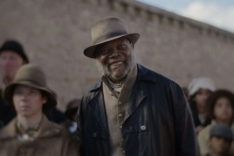 Samuel L. Jackson in The Unholy Trinity