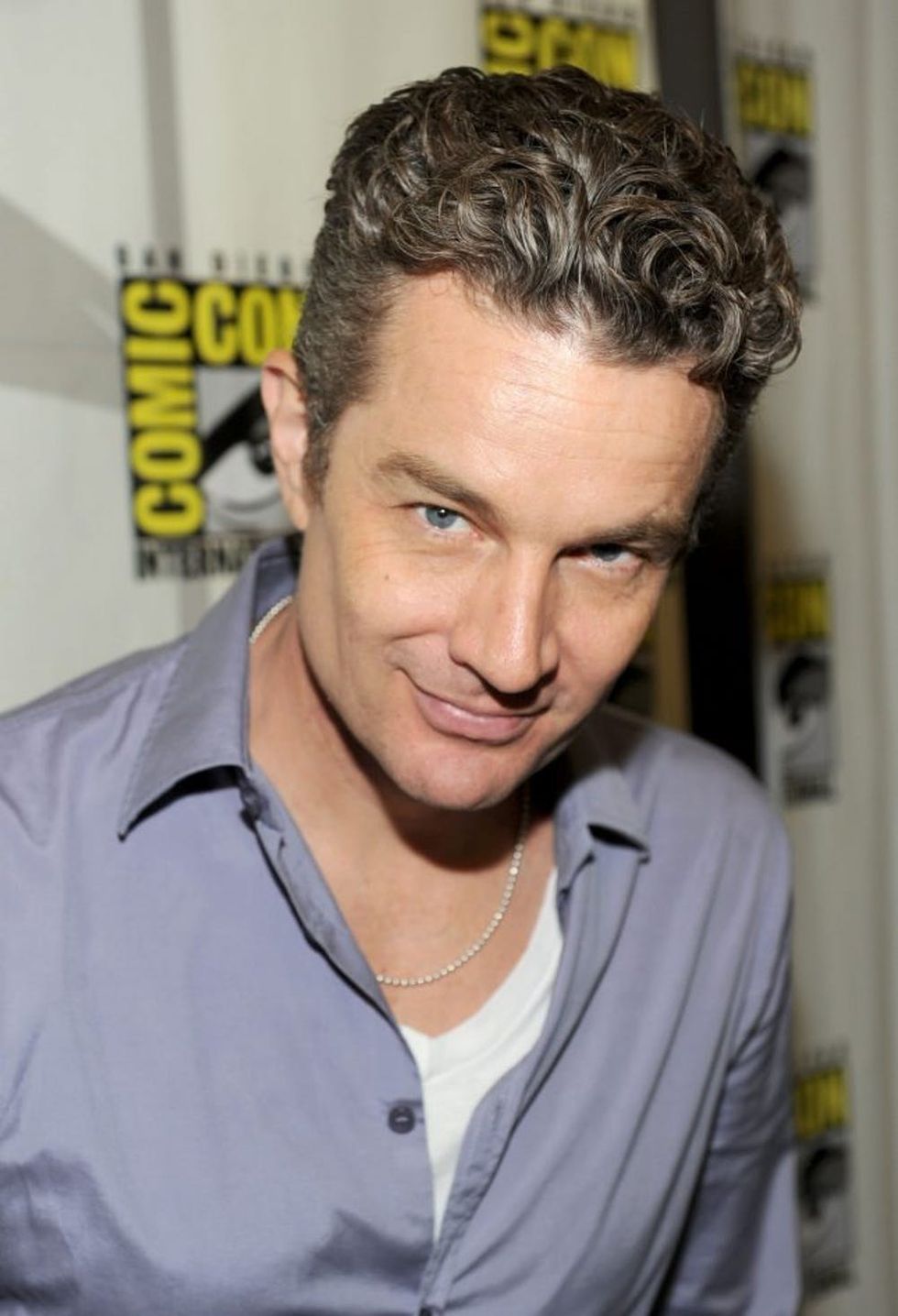 SAN DIEGO - JULY 23: Actor James Marsters attends "Caprica" Press Room during Comic-Con 2010 at San Diego Convention Center on July 23, 2010 in San Diego, California. (Photo by Frazer Harrison/Getty Images)