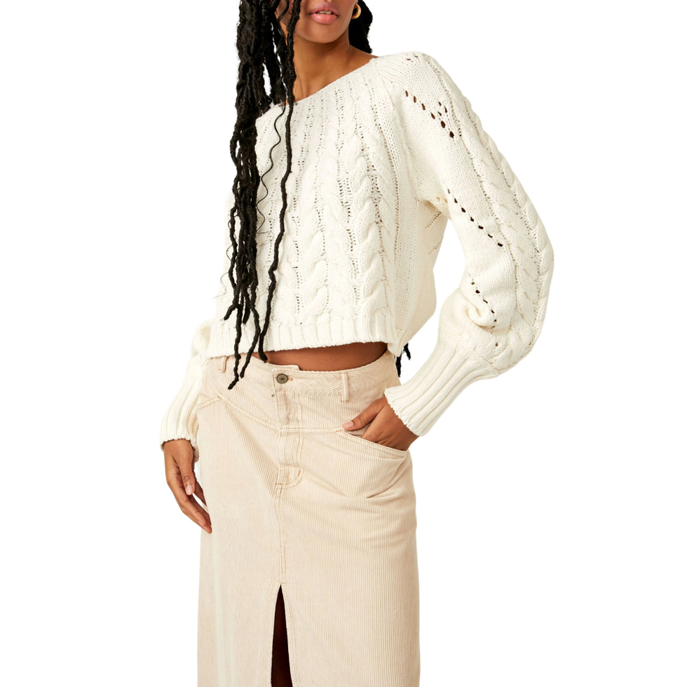 Sandre Cable Pullover