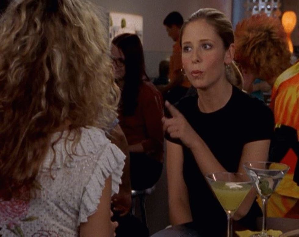 Sarah Michelle Gellar on Sex and the City in sex and the city