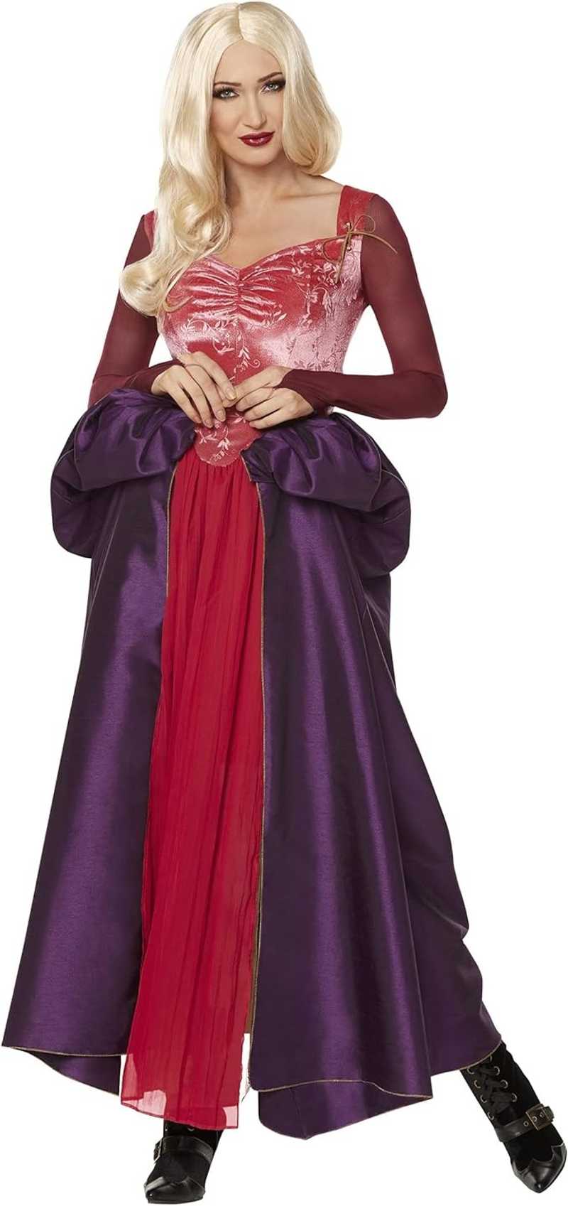 funny purple dress Day + Moon Purple Gameday Dress With White Trim