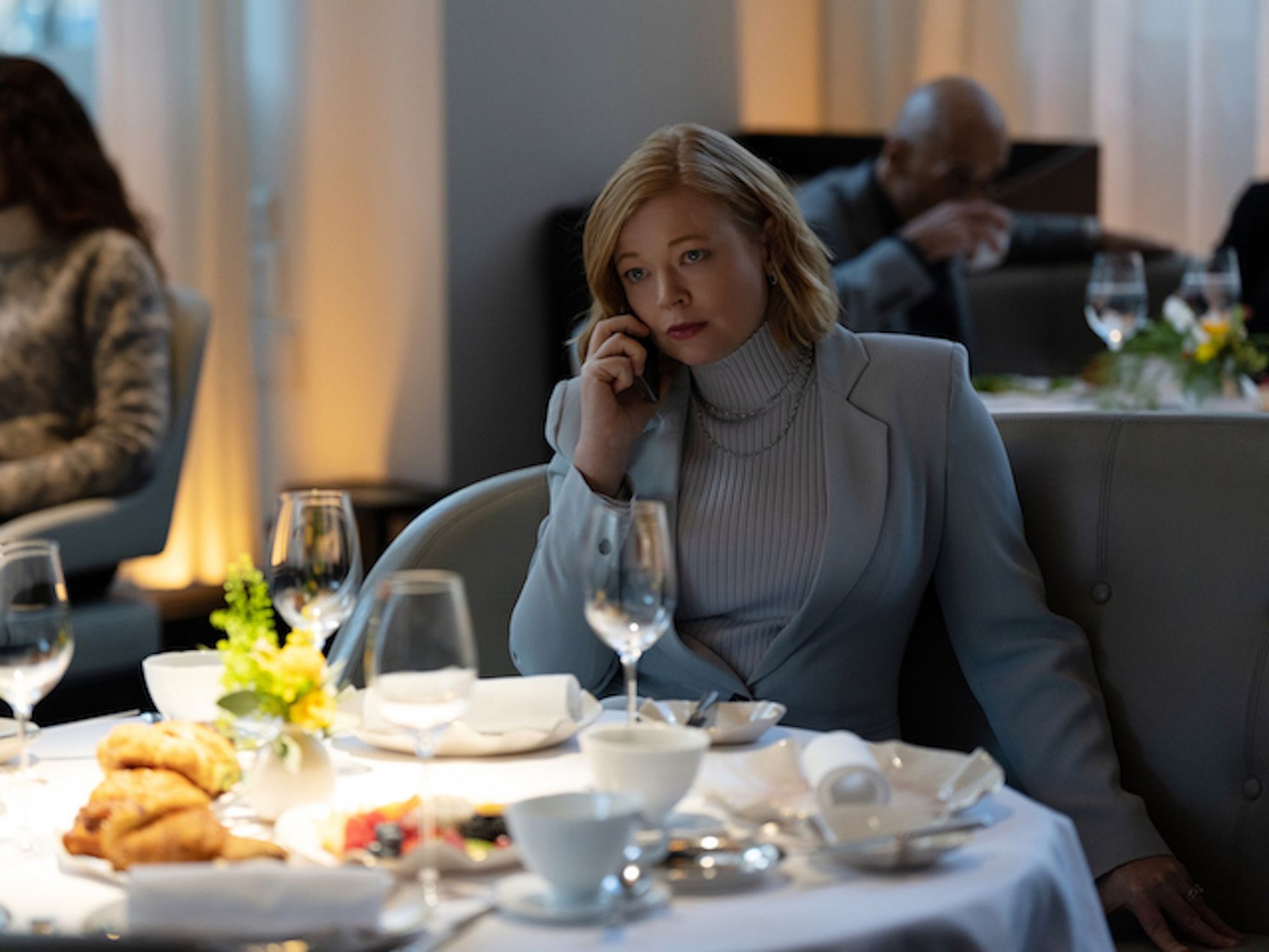 sarah snook as shiv in HBO's "Succession"