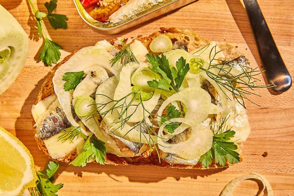sardine toast