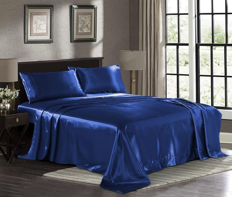 Satin Sheets Hotel Luxury Silky Bed Sheets