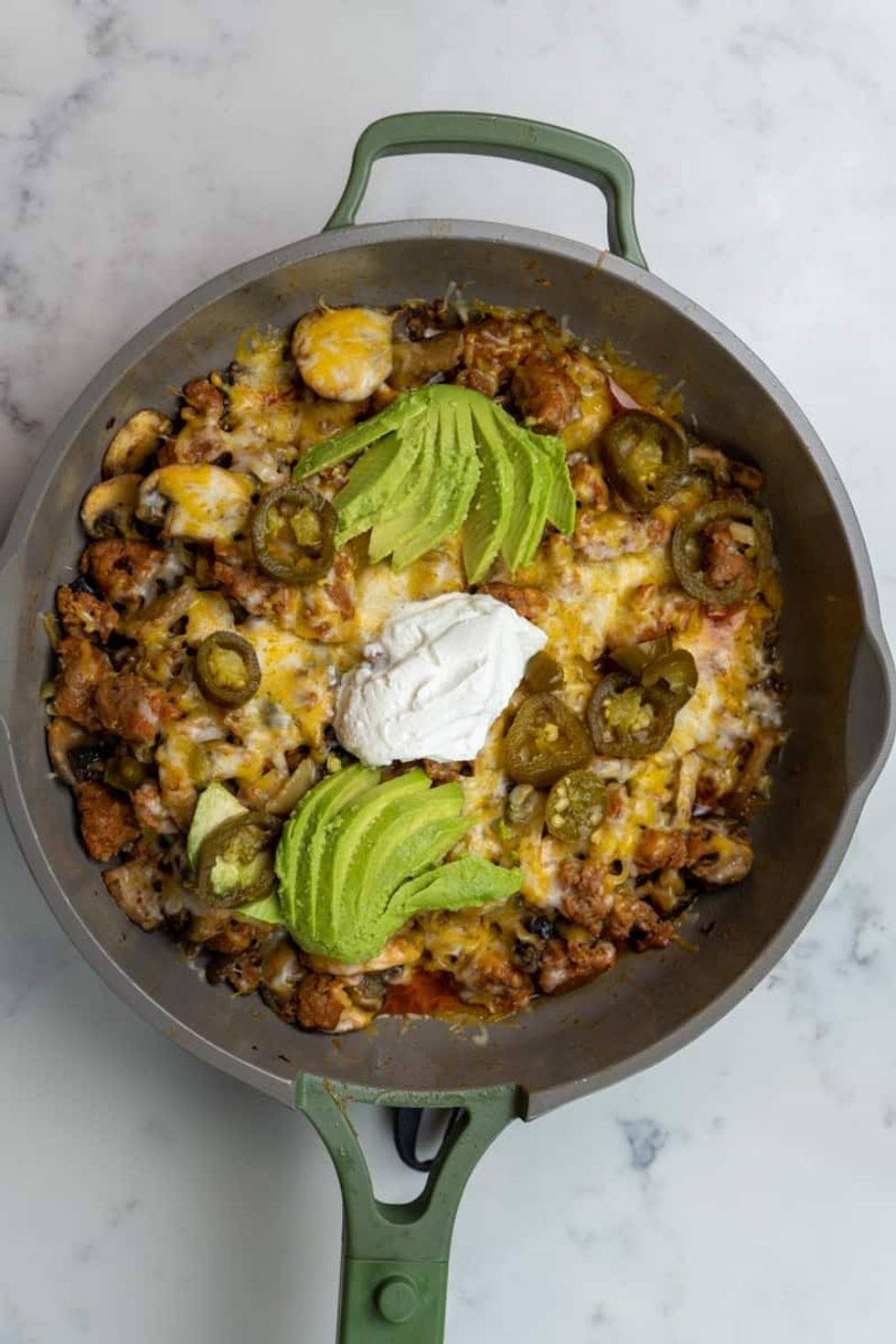 Sausage and Mushroom Casserole