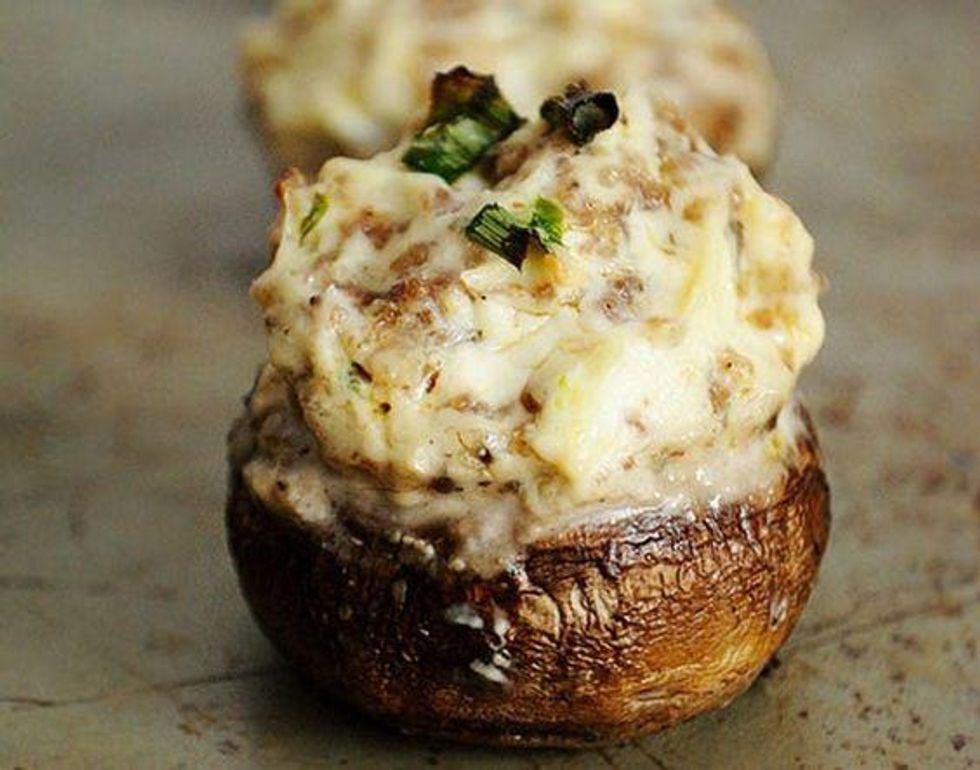 Sausage Stuffed Mushrooms