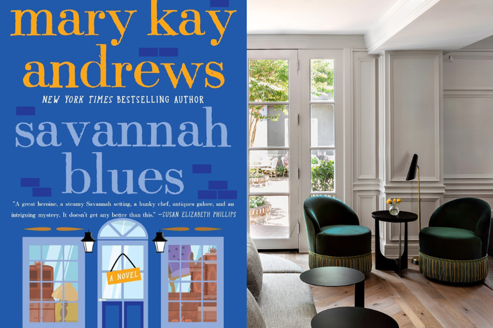 Savannah Blues by Mary Kay Andrews | The Kimpton Brice Hotel