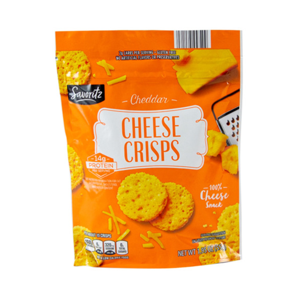 Savoritz Cheddar Cheese Crisps