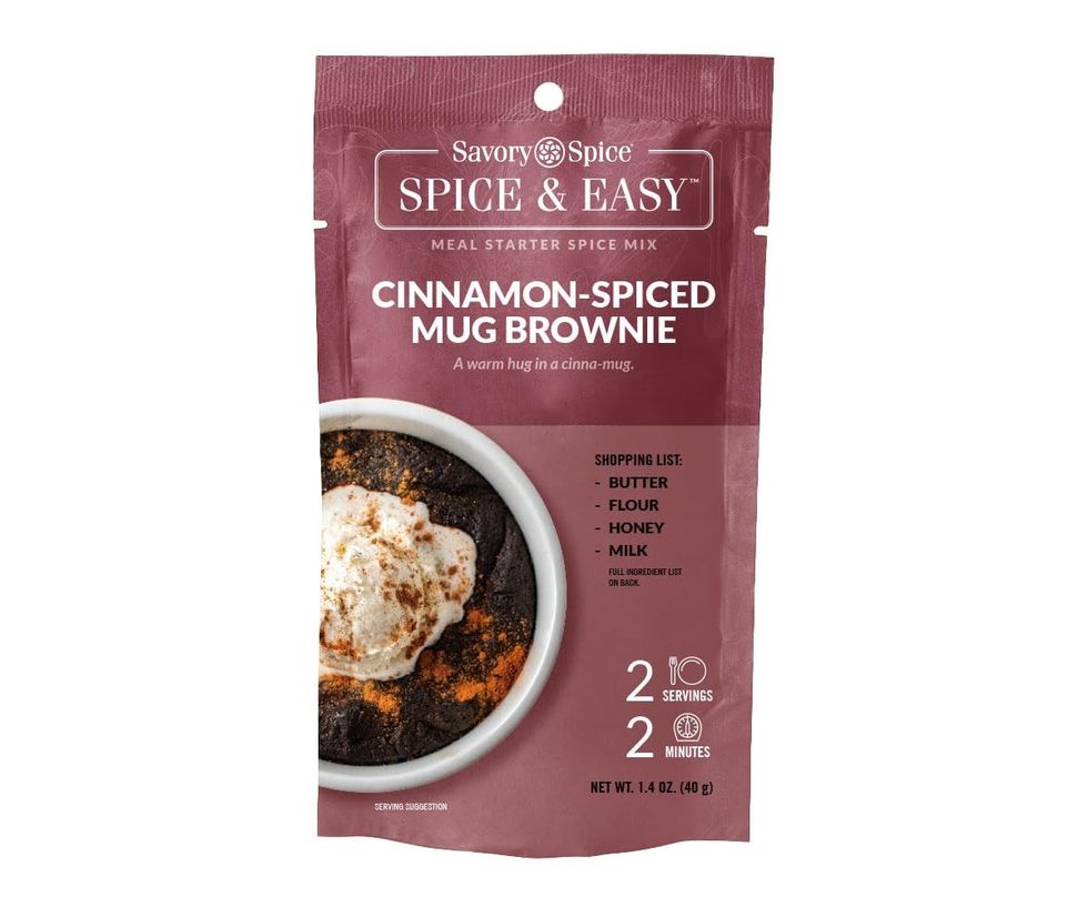 Savory Spice Cinnamon-Spiced Mug Brownie