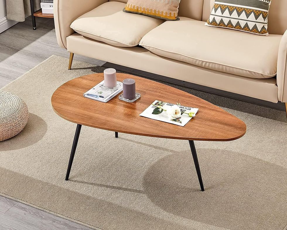 SAYGOER Small Oval Coffee Table