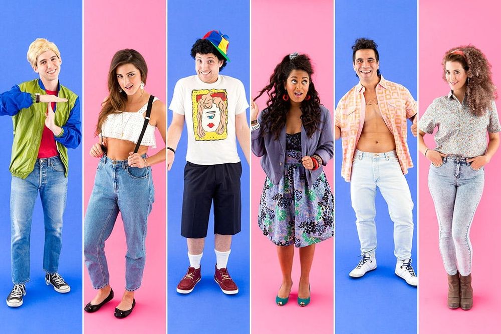 Saved by the Bell = Best Group Halloween Costume Ever - Brit + Co