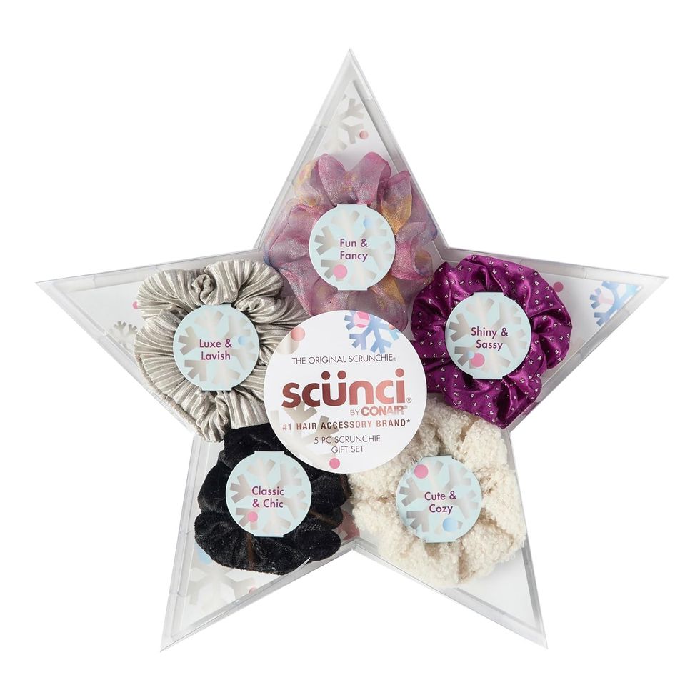Sc\u00fcnci Snowflake Scrunchie Star Gift Box